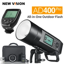 Godox AD400Pro tout-en-un TTL HSS 2.4G sans fil X système Flash extérieur avec émetteur Xpro pour Canon Nikon Sony Fuji etc.