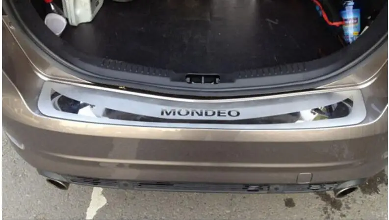 Стайлинг автомобиля для Ford Mondeo 2013 -2017 протектор заднего бампера из нержавеющей