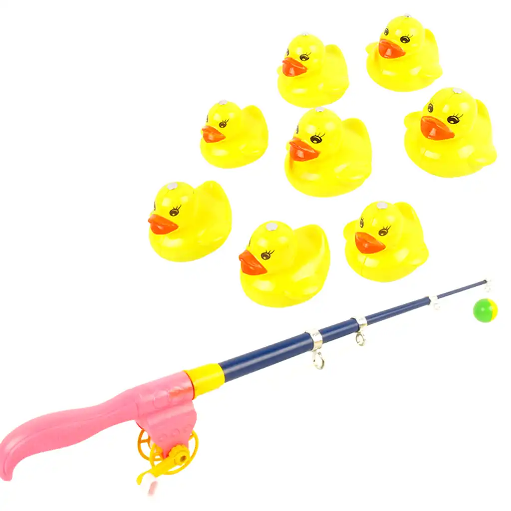 fishing rubber duck