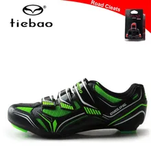 TIEBAO/Профессиональная обувь для велоспорта; Мужская дышащая обувь для гоночного велосипеда; обувь с самоблокирующимся верхом; спортивная обувь; Sapatilha Ciclismo; велосипедная обувь