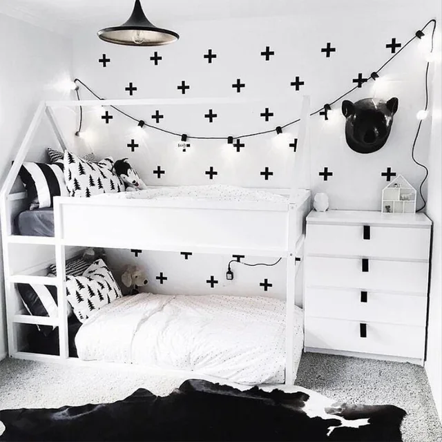 baby boy room cross wall decor wall sticker for kids room boy