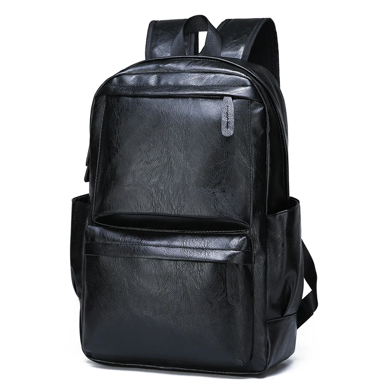 Мужские кожаные рюкзаки для подростков, мужские сумки для книг, Модный водонепроницаемый рюкзак для ноутбука, рюкзак Mochila, мужской школьный рюкзак