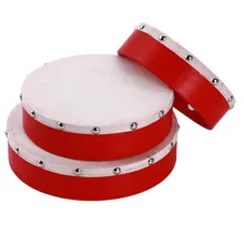 6/7/8 дюймов мини-барабан Ударные Дети деревянный музыкальный инструмент Детские Игрушки для раннего развития детей Для мальчиков и девочек для танцев ручной игрушка барабан