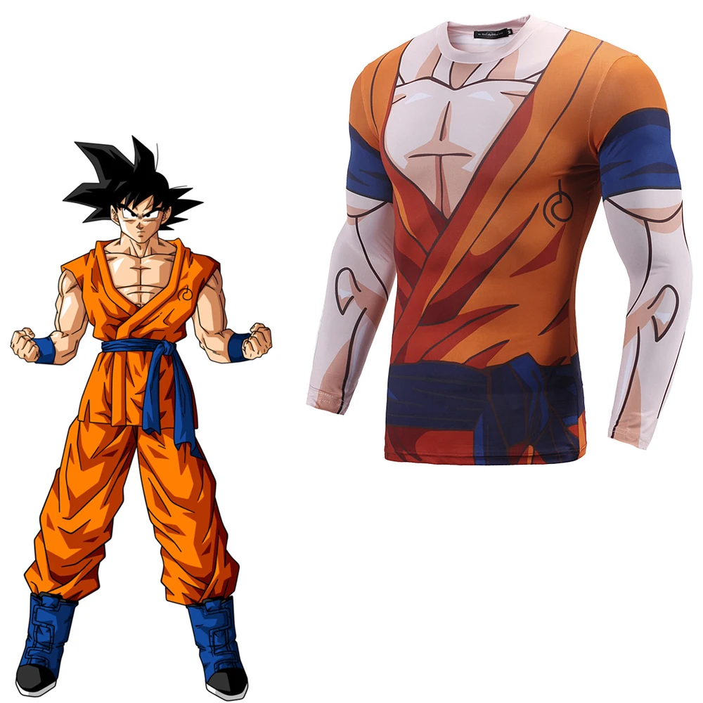 ドラゴンボール孫悟空コスプレ衣装3dプリントtシャツ日本アニメ3dプリントtシャツ服 Goku Cosplay Costume Goku Cosplayson Goku Cosplay Aliexpress