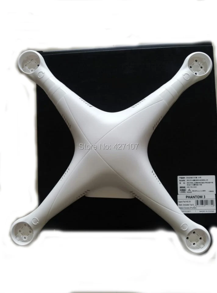 100$ DJI Phantom 3 Professional/Advanced Spare Parts Body Shell Replacement With Landing Gear