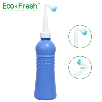 

Ecofresh Portable Bidet Sprayer Travel Hand Held Empty Bidet Bottle Hygiene Personal Cleaning Washing Spray Shower