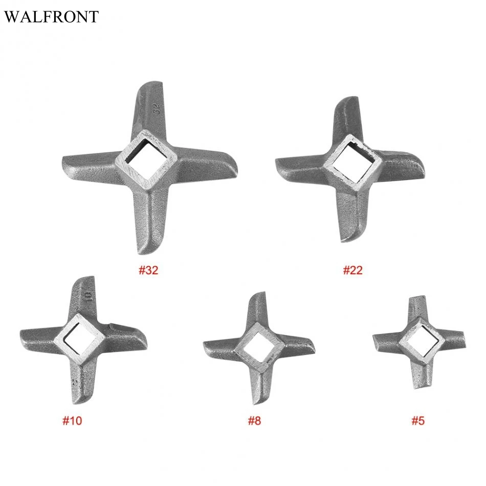 Крестообразное лезвие мясорубки SS304 лезвие мясорубки Кухня Еда мясорубка лезвие мясорубки резак Часть