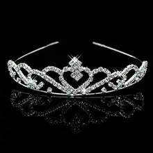Joyme, новинка, Серебряные Кристаллы, стразы, жемчуг, ободки для волос для женщин, свадебные аксессуары для волос, тиара, ободки, корона, заколка для волос