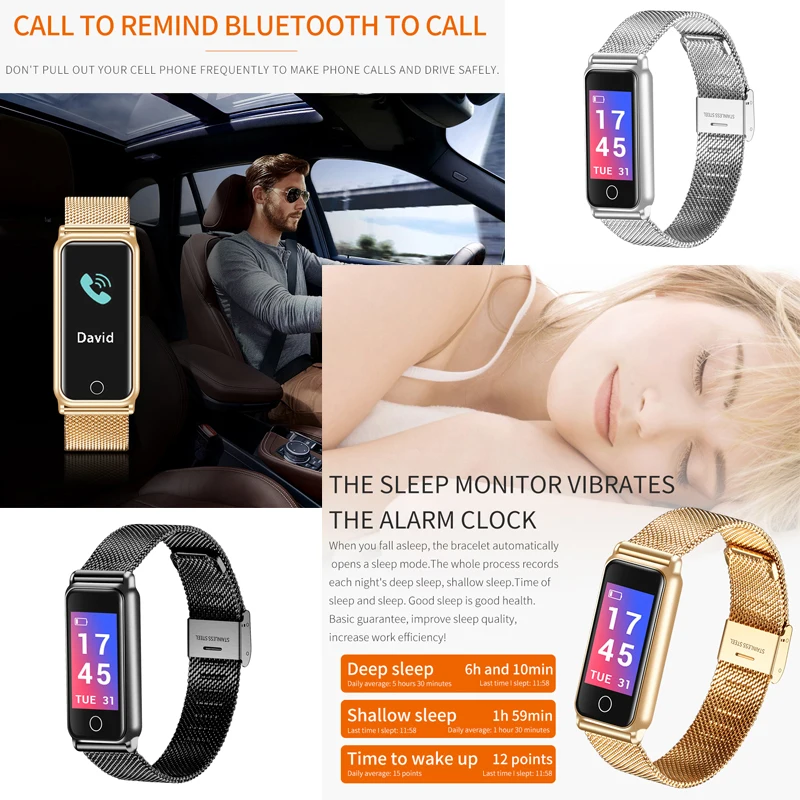 Y8 Bluetooth Waterproof Smart Watch Band Heart Rate Blood Pressure Exercise Weather Smart Bracelet Wristband for IOS Android