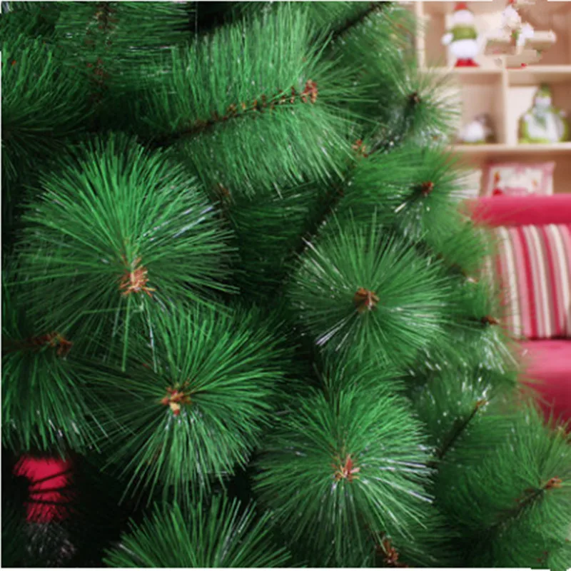 Рождественская елка, фабричное производство, 2,1 м/210 см, высококачественное платье, Рождественская елка, сосновые иголки, сосновые иголки