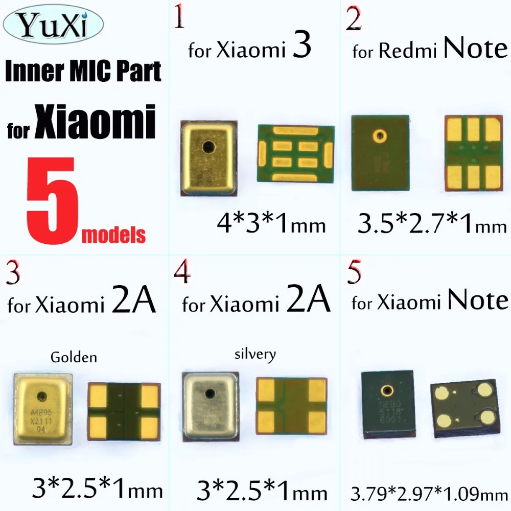 YuXi High quality Microphone internal MIC Speaker Replacement Part for