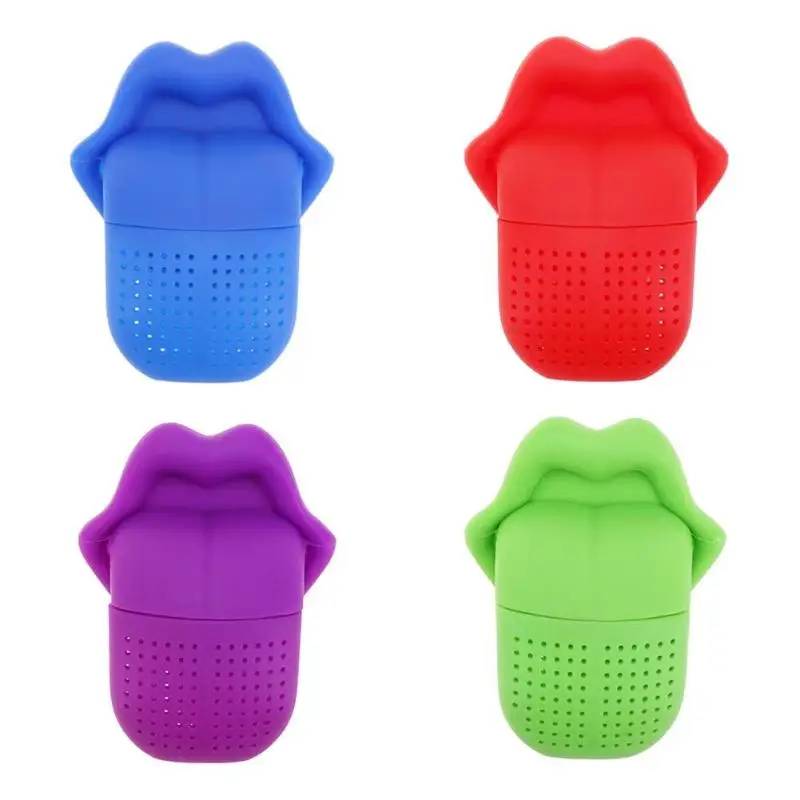 

Creative Silicone Tongue Infuser Loose Tea Leaf Strainer Herbal Filter