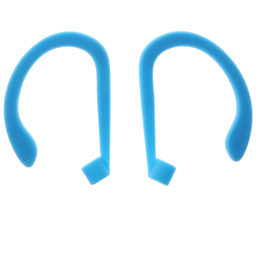 1 Pair Silicone Sports Earphone Anti-lost Ear Hook Holder for Apple AirPods iPhone 7 8 X Earpods Strap
