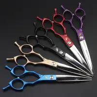 6.5inch Curved Scissor with Case Pet Grooming Shear Clipper Professional Hairdressing Tool Pet Groomer Accessory