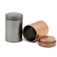 Xin Jia Yi маленькие аккуратные коробочки круглые жестяные контейнеры банки для кухни набор алюминиевый, оловянный банки для еды пакет Цветок китайский чай банка