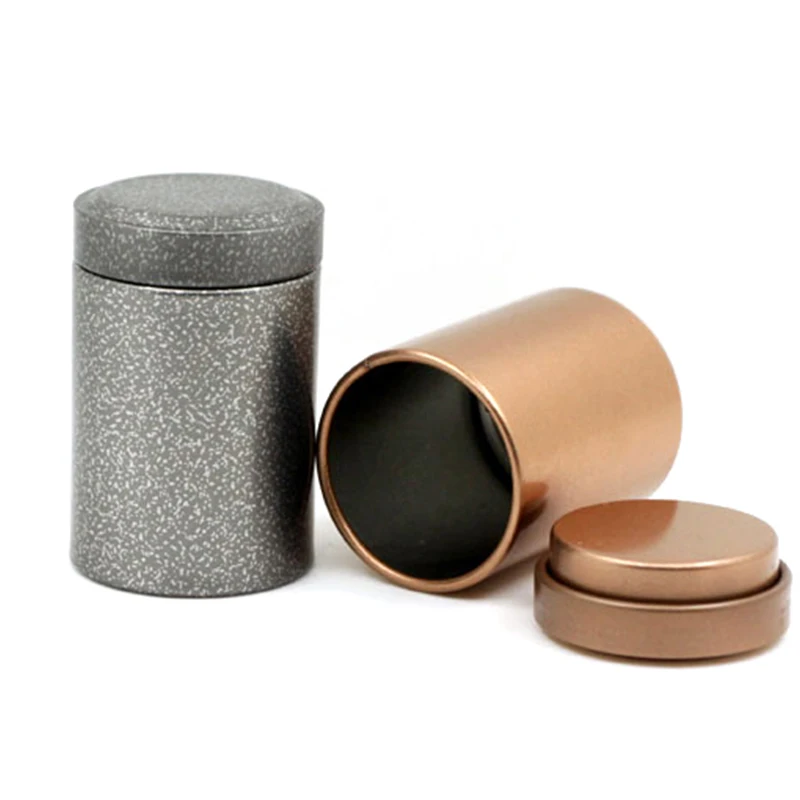 

Xin Jia Yi Small Tin Boxes Round Tin Containers Kitchen Canisters Set Aluminum Tin Cans For Food Package Flower Chinese Tea Can