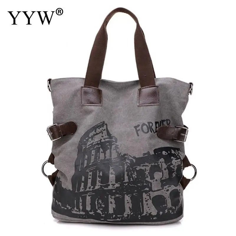

YYW Shoulder Handbag Ladies Attached With Hanging Strap Landscape Handbag Four Colors For Choice Large Capacity Bolsa Feminina