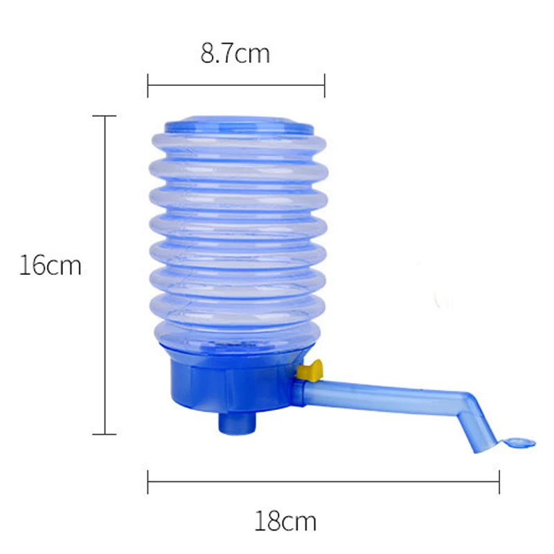 Manual Water Dispenser Pump Portable Gallon Drinking Water Bottle Switch  Drinking Squeeze switch Water Pump Appliances  (2)