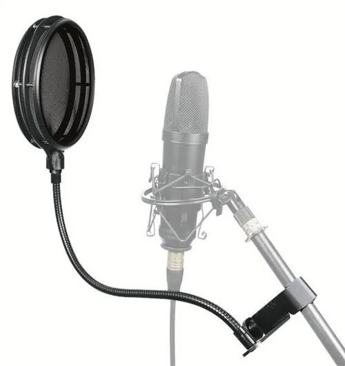Alctron Double Layer Mesh Microphone Mic Wind Screen POP Filter,spray