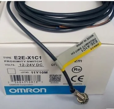 

2PCS E2E-X1C1 E2E-X1B1 Omron Proximity Switch Sensor NPN/PNP 3 Wire New High Quality