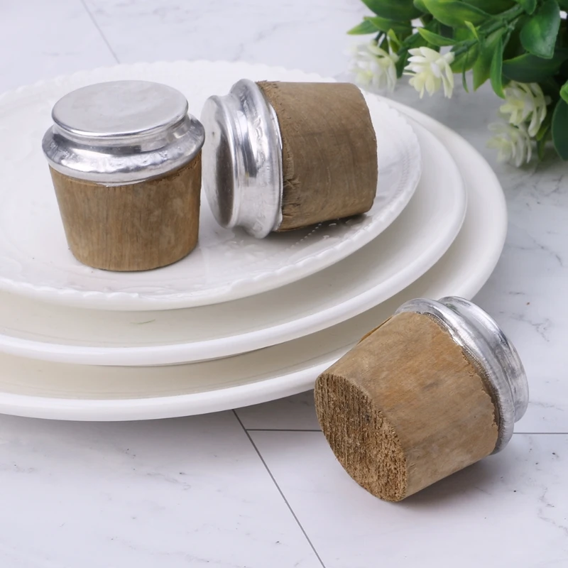 

40mm Bottom Diameter Wood Thermos Bottle Cork Plug Lid Cap Stopper Kettle Parts Accessories