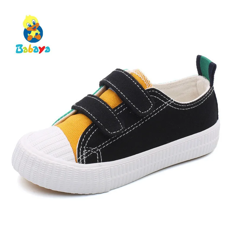 

High Quality Autumn New Children Canvas Shoes Boys Girls Sneakers 2018 Fashion Breathable Student Kids Casual Shoes Candy Colors