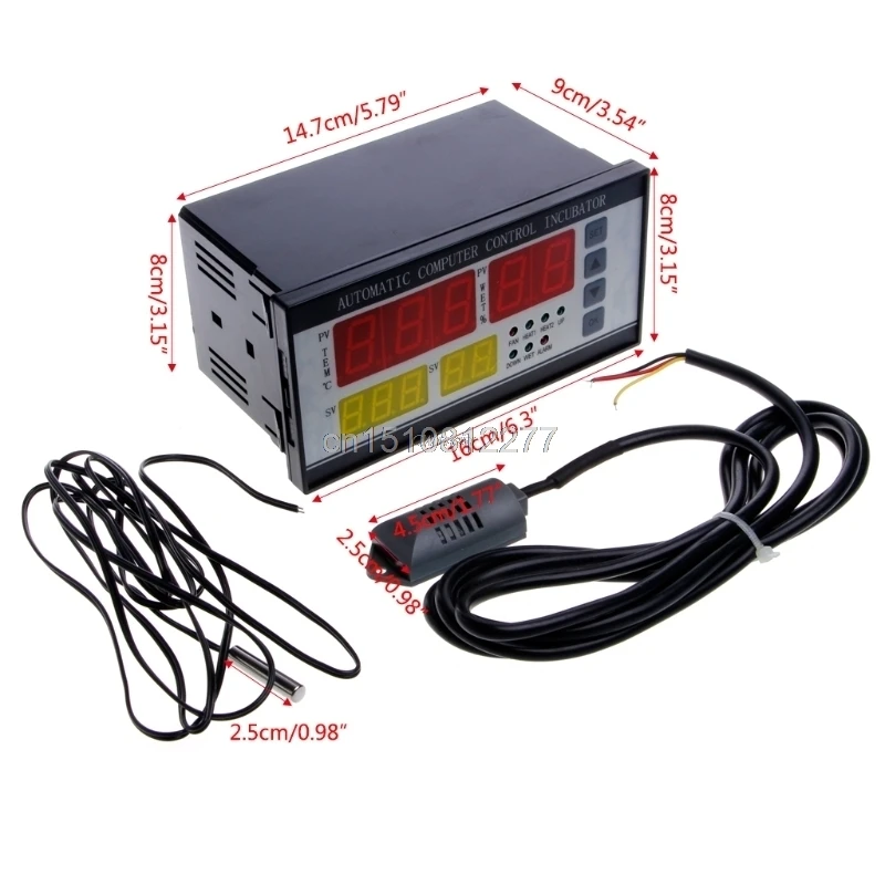 

XM-18 Automatic Incubator Controller Egg Hatcher Temperature Humidity 4 Screen O10 Drop shipping