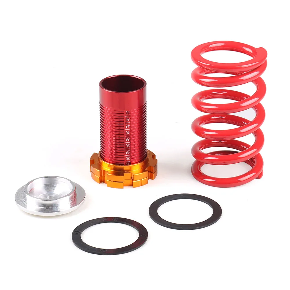 Для Honda Civic 88 00 алюминиевые пружины Coilover Набор красные Доступные подвеска Coilover| |