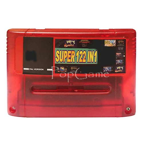 

New Arrival 122 in 1 Classic Collection for 16 Bit PAL Video Game Console with Earthworm Jim 2 Bomberman Top Gear Mega Man X3