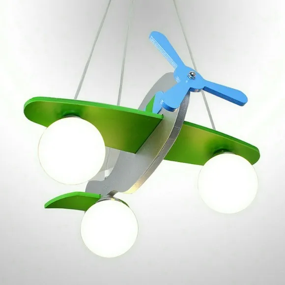 Us 73 0 Children S Light Model Plane Glass Lovely Lamps For Children Rooms Child Ceiling Light Decoration Lighting For Kid Room In Ceiling Lights
