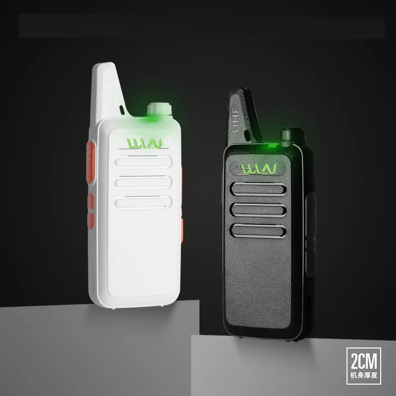 1/2/3/4/5 шт. WLN Mini Walkie Talkie 5W KD C1 UHF Portable Kids Radio Ham CB Transceiver с USB зарядкой рождественские