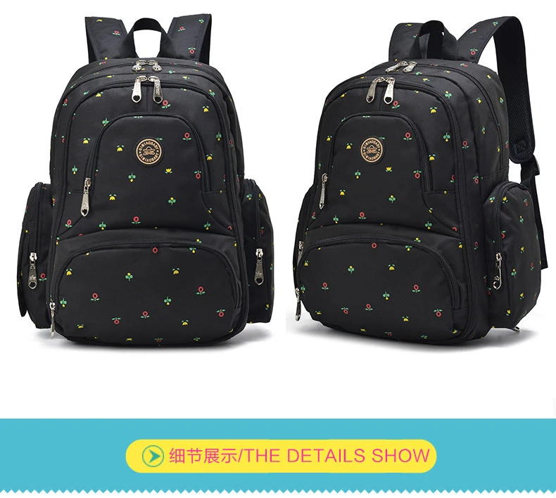 Fashion Mummy Diaper Bag Large Capacity Maternity Backpack Waterproof Travel Baby Stroller Bag For Mom Multifunctional Nappy Bag (28)