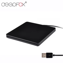 DeepFox USB 2,0 IDE 12,7 мм внешний корпус для DVD/CD-ROM IDE чехол для CD/DVD оптического привода