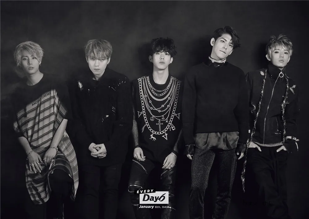 Плакат Day6 k pop прозрачная картина настенные наклейки украшение для дома хорошее