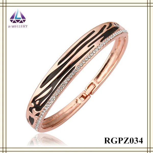 Free Shipping Hot Sale Indian Fashion Fake Rose Gold Plated Bangle Stand For Men And Women-in ...
