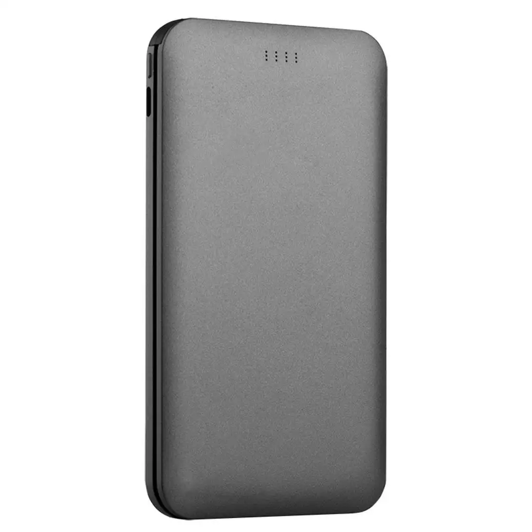 

10000mAh Portable Emergency USB External Battery Dual USB 5V/2A 5V/2A Power Bank Rose Gold, Black, Gold