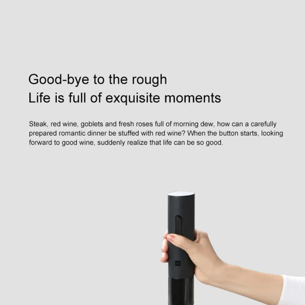  Xiaomi huozhou sacacorchos eléctricos Mijia abrebotellas de vino tinto automático Kit de abrebotell