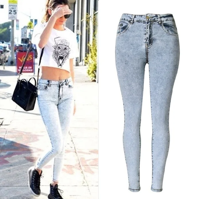 Nieuwe Mode Dames Hoge Taille Jeans Skinny Jeans Femme Strakke Denim Broek  Stretch Gewassen Lichtblauwe Jeans Taille Haute Plus size|jean taille  haute|tight denimtight denim pants - AliExpress