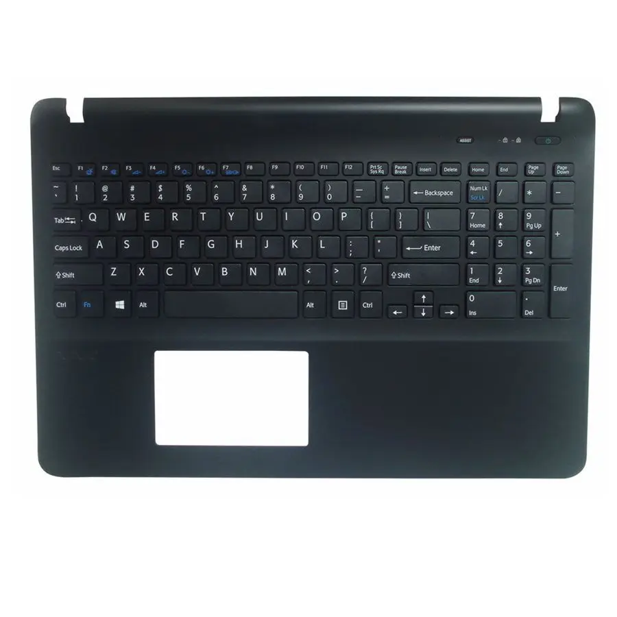 Чехол для sony Vaio SVF15 SVF152 FIT15 SVF151 SVF153 SVF1541 SVF15E Клавиатура для ноутбука без подсветки