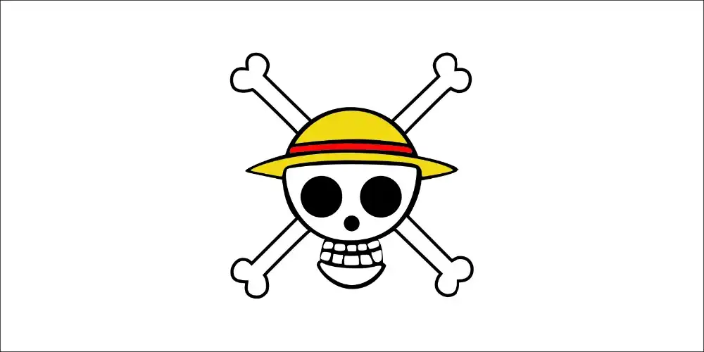 Luffy Drawing Of Pirate Flag One Piece IMAGESEE