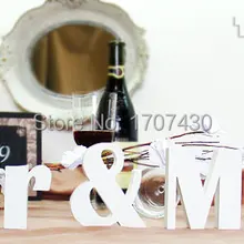 Г-н и г-жа свадьба знак г-н и г-жа деревянные буквы стол декор свадебный подарок