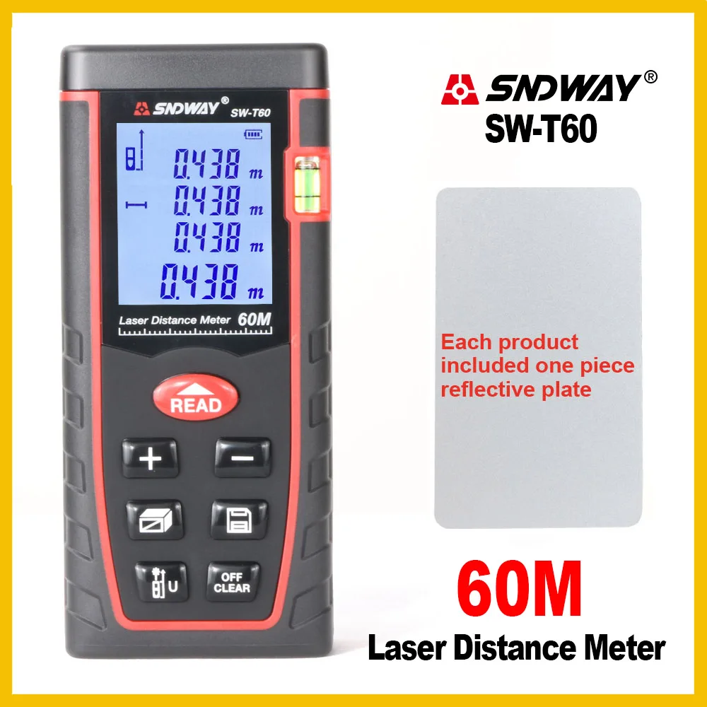 SNDWAY Entfernungsmesser Laser Abstand Meter Reichweite Hand Werkzeug Gerät Finder Elektronische SW-T4S/T40/T60/T80/T100 SNDWAY Entfernungsmesser Laser Abstand Meter Reichweite Hand Werkzeug Gerät Finder Elektronische SW-T4S/T40/T60/T80/T100