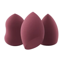 3 шт. основа под макияж, прессованная пудра, гладкая губка, капля воды, косметическая пуховка, аппликатор для макияжа, влажный и сухой, двойное использование, инструменты для красоты