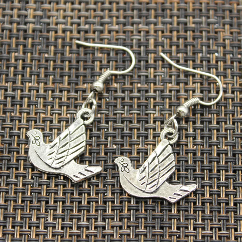 Us 159 Hot Sales Peace Dove Onlive Origami Paper Cranes Swallow Pendants Diy Earringgs For Girl Gift In Drop Earrings From Jewelry Accessories On