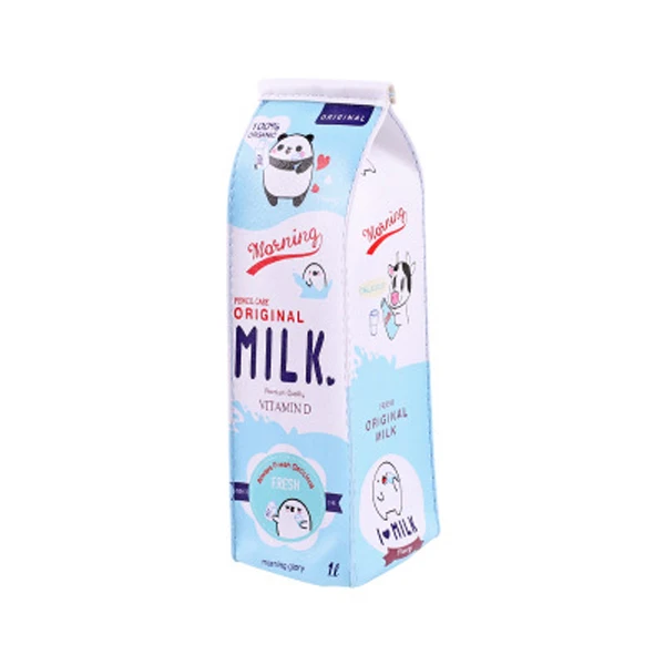 Чехол для карандашей Estojo Escolar Milk Estuche Escolar Kalem Kutusu чехол для карандашей Estuches Para El Colegio для школы Box Lapices Bag - Цвет: C