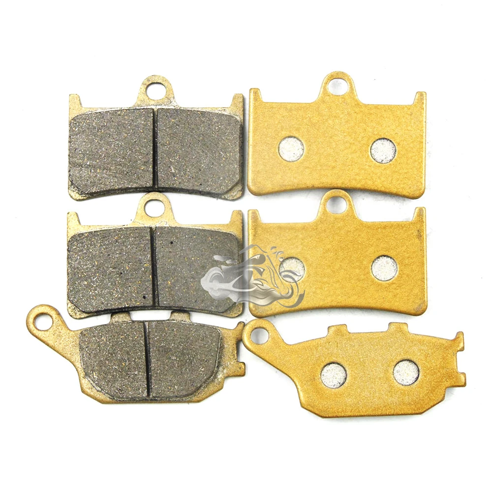 Front+Rear Brake Pads Set For Yamaha YZF R1 1000 YZF R6 YZF R6S FZ1