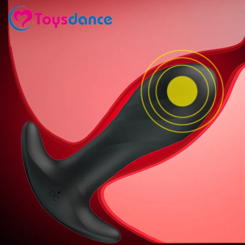 Силиконовый анальный вибратор Toysdance 12 Скоростей женская секс игрушка для