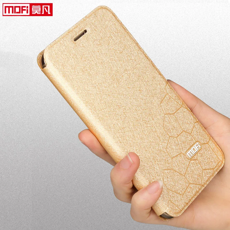 Флип кейс для xiaomi redmi note 5 pro чехол кожаный книга Mofi роскошный мягкий силиконовый