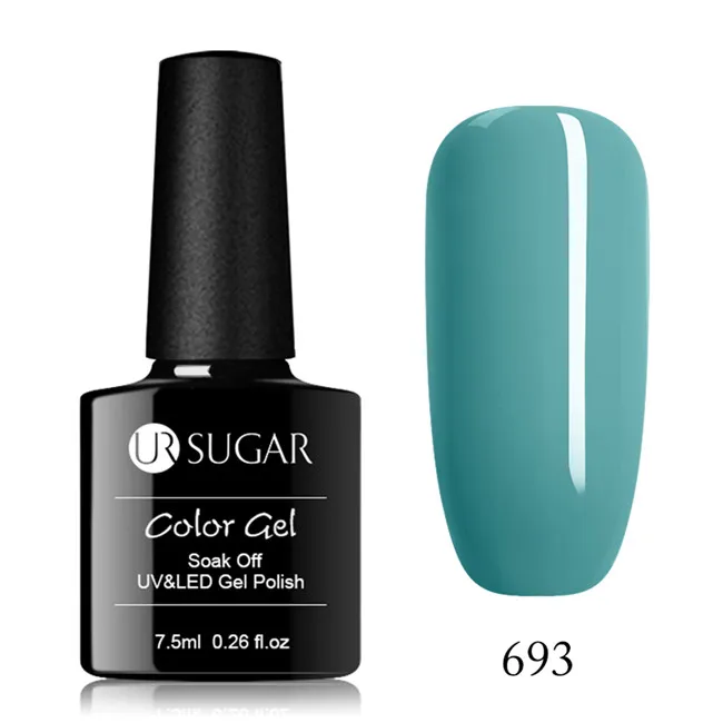 Ur Sugar дизайн ногтей маникюр 60 цветов 7,5 мл замачиваемый эмалированный Гель-лак УФ-гель для ногтей лак для ногтей - Цвет: 693