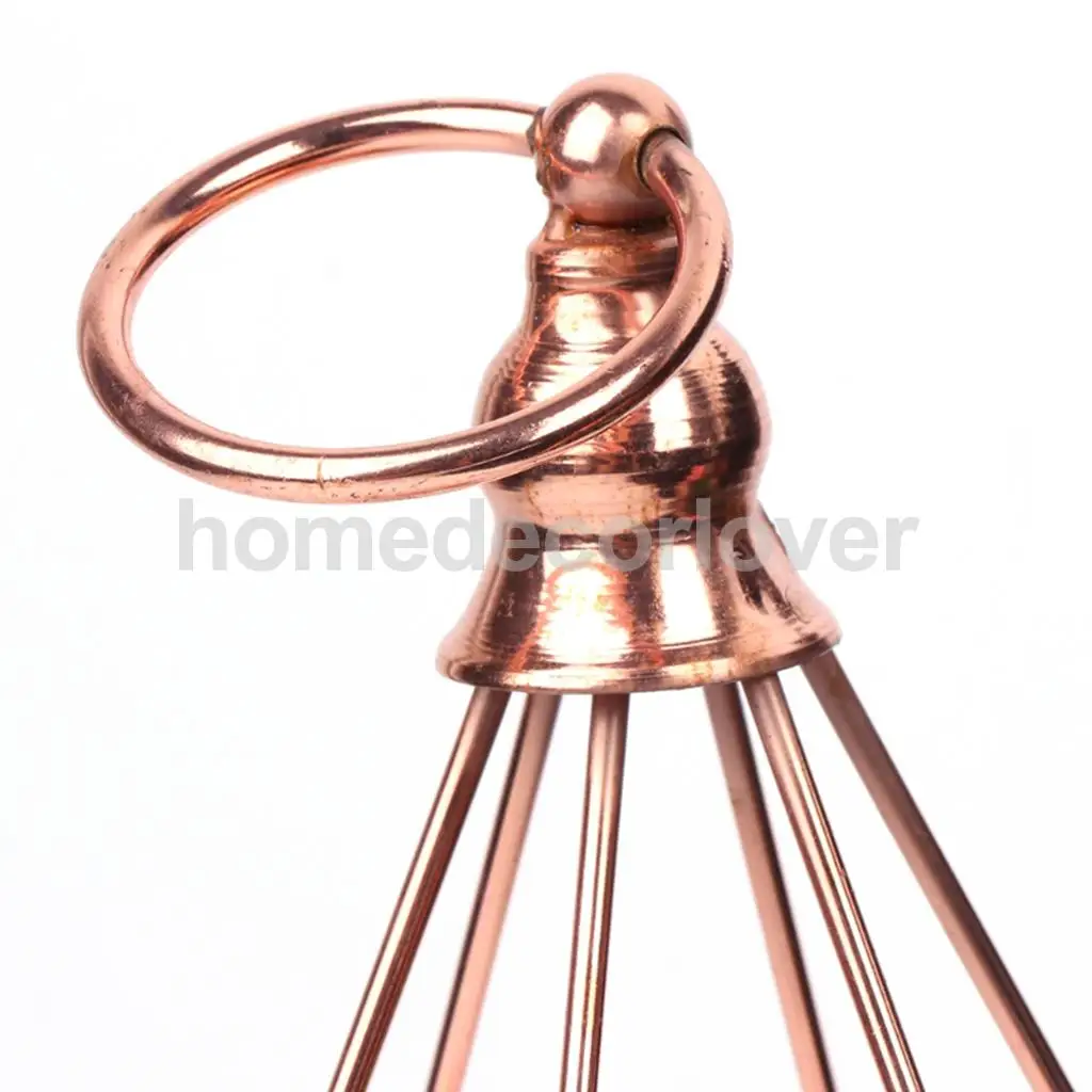 Geometric Diamond Shaped Alloy Framed Tea Light Candle Holder Candlestick for Cafe Bar Hanging Decor Photo Props